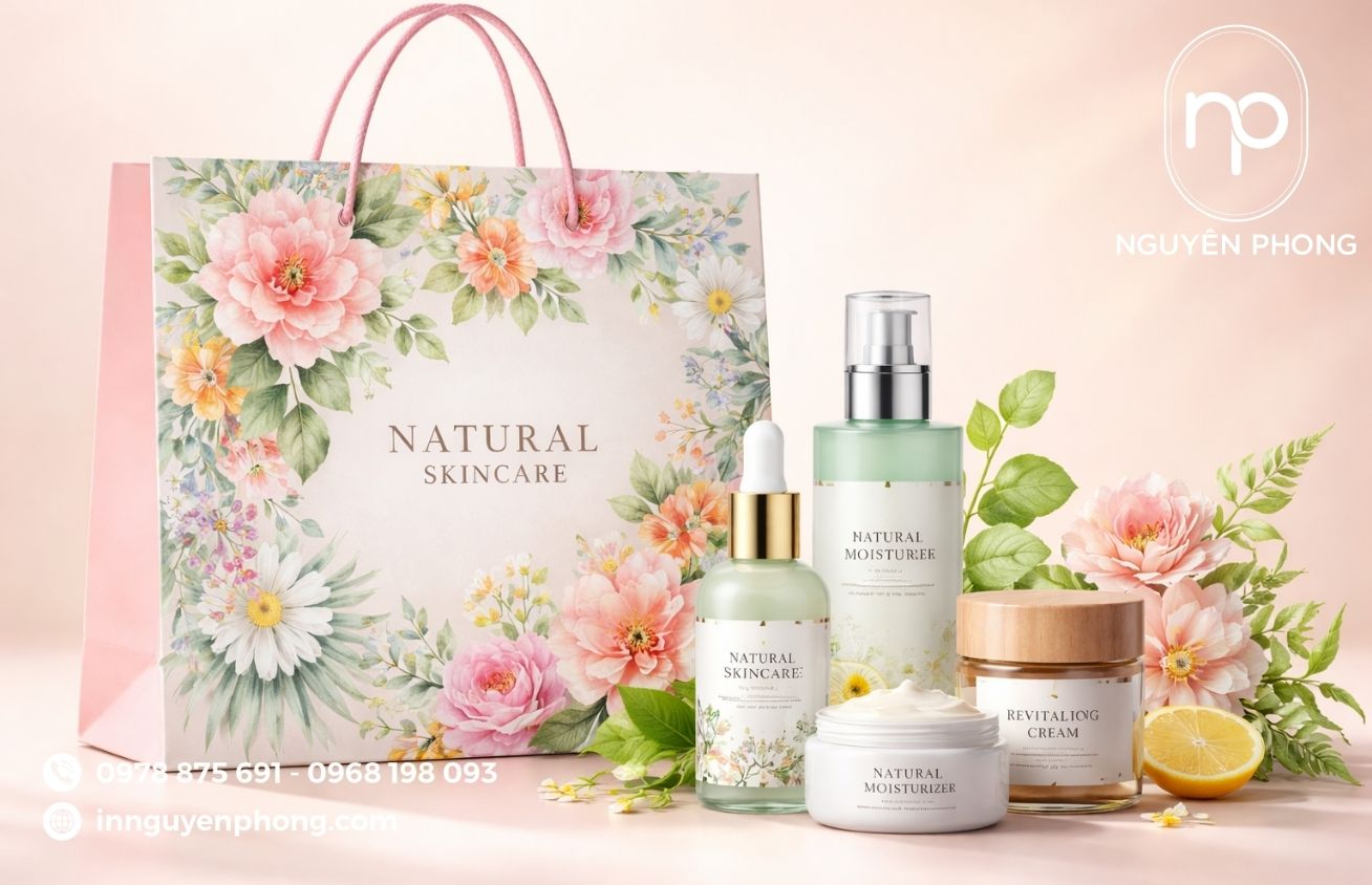 Mẫu túi ivory đựng mỹ phẩm đẹp 